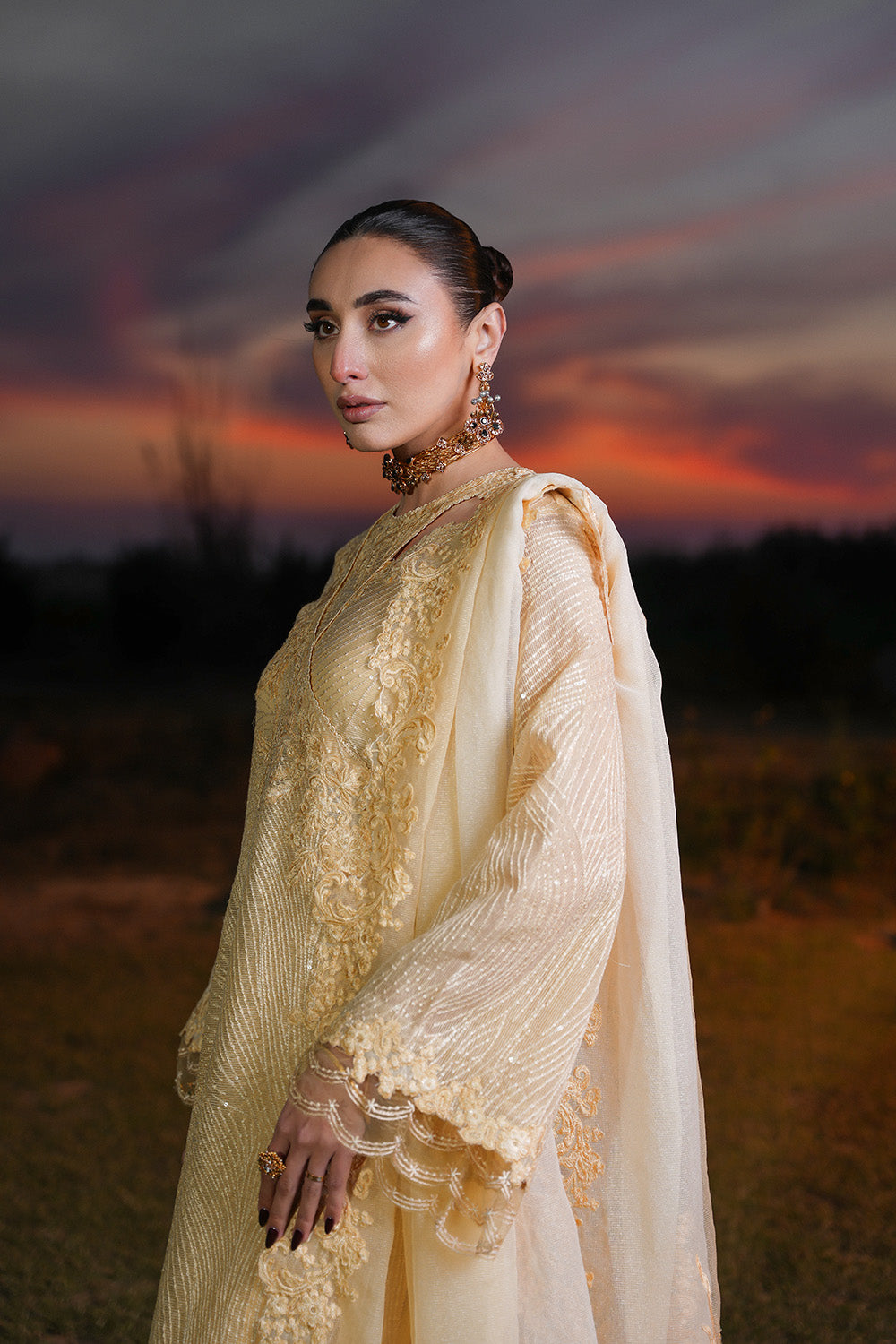 Nilofer Shahid | Verve Summer 24 | Irina – Verve SS 24 - Pakistani Clothes for women, in United Kingdom and United States