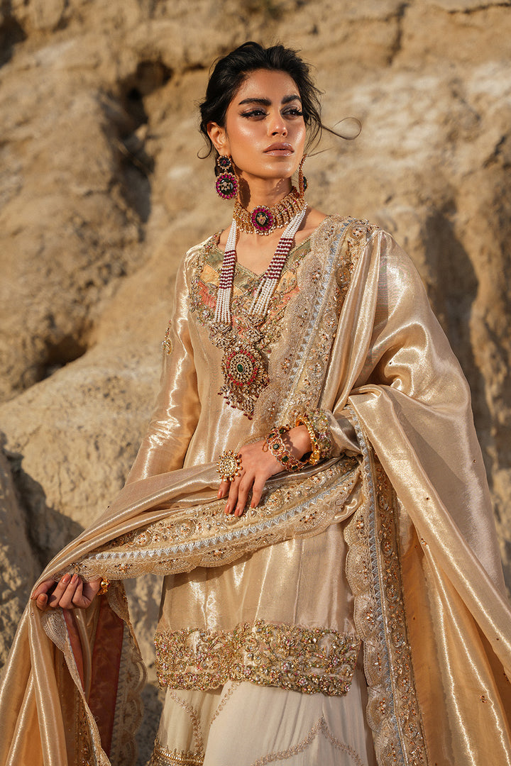 Nilofer Shahid | Verve Summer 24 | Zahria – Verve SS 24 - Hoorain Designer Wear - Pakistani Ladies Branded Stitched Clothes in United Kingdom, United states, CA and Australia