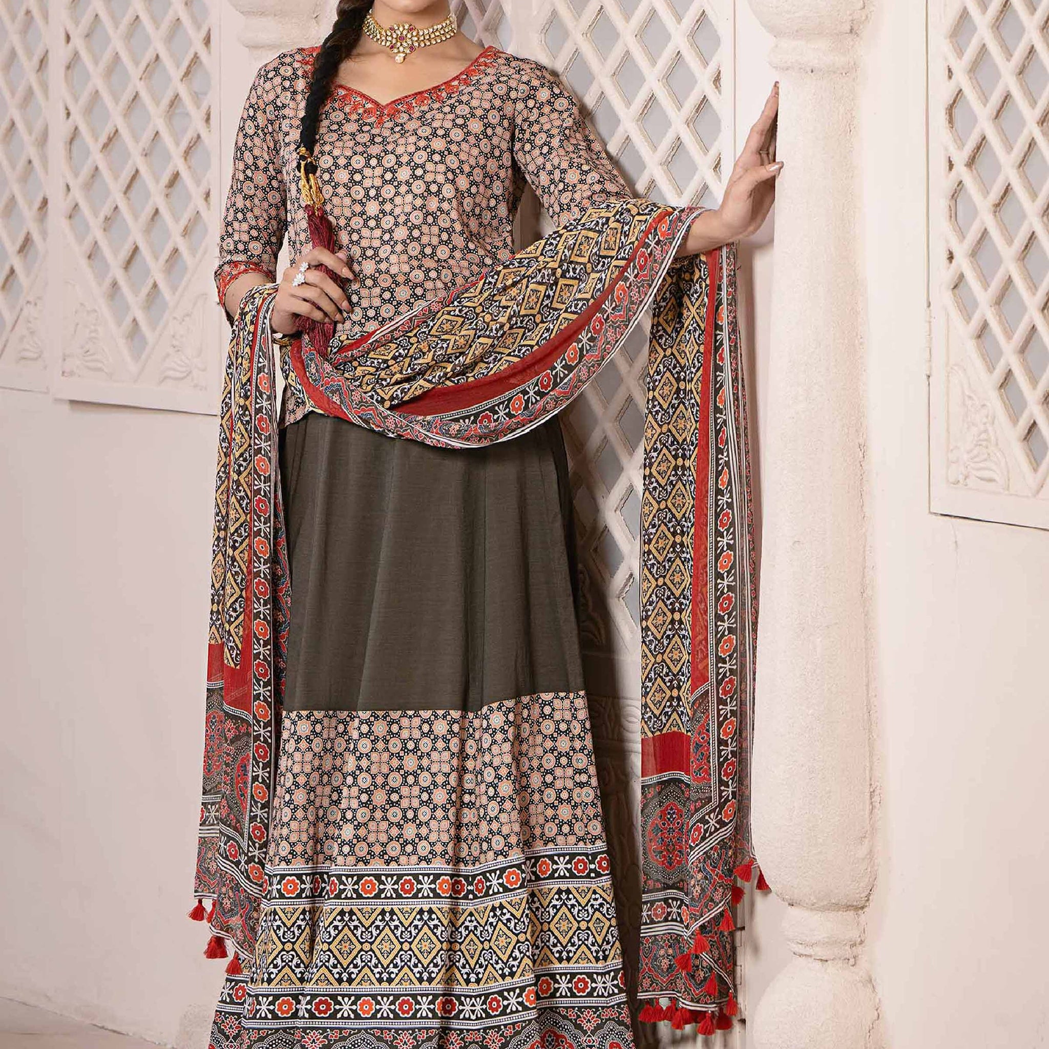 Nishat Linen | Luxury Collection 24 | KFE24-07 - Pakistani Clothes for women, in United Kingdom and United States