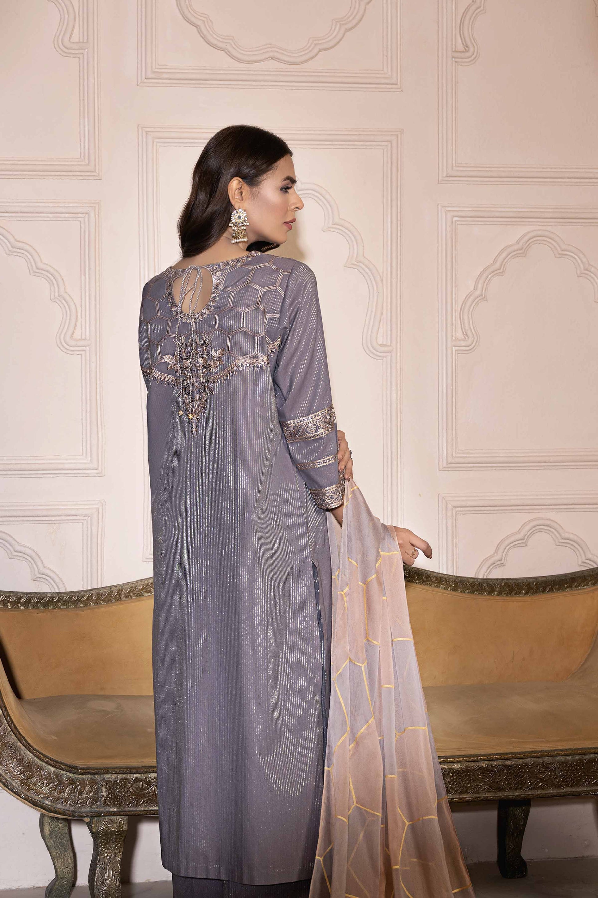 Nishat Linen | Luxury Collection 24 | KFE24-08 - Pakistani Clothes for women, in United Kingdom and United States