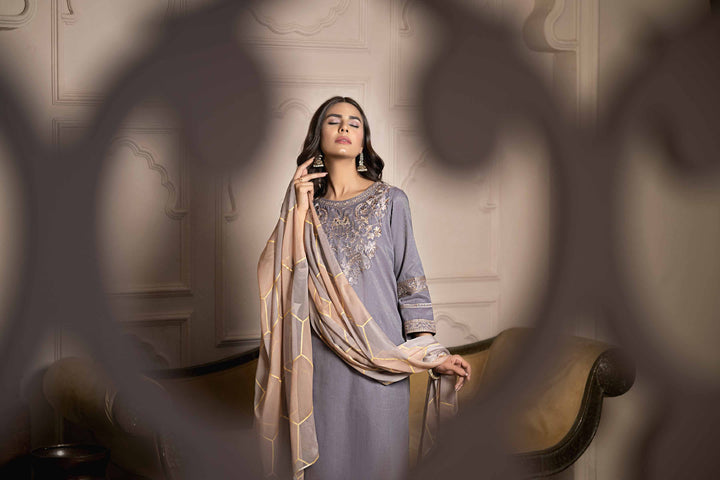 Nishat Linen | Luxury Collection 24 | KFE24-08 - Pakistani Clothes for women, in United Kingdom and United States