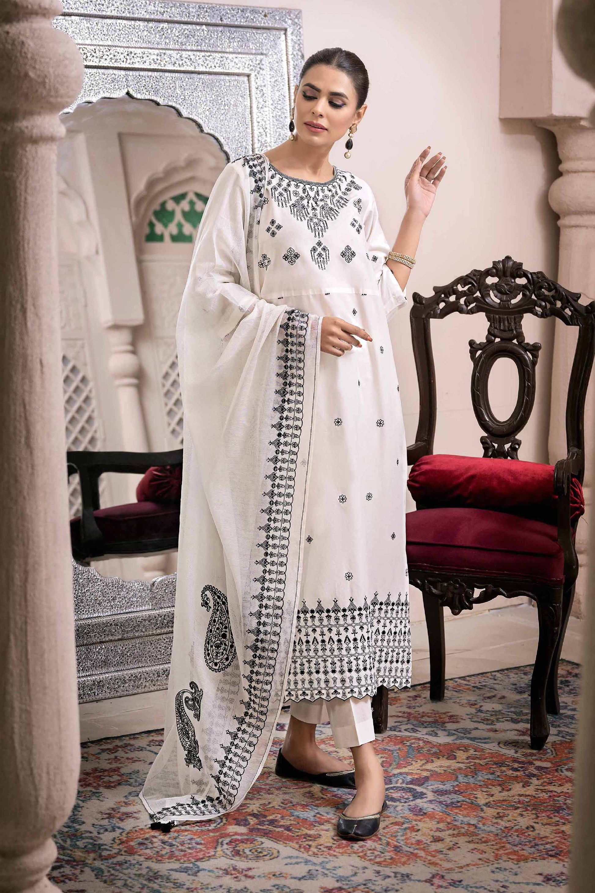 Nishat Linen | Luxury Collection 24 | KFE24-10 - Pakistani Clothes for women, in United Kingdom and United States