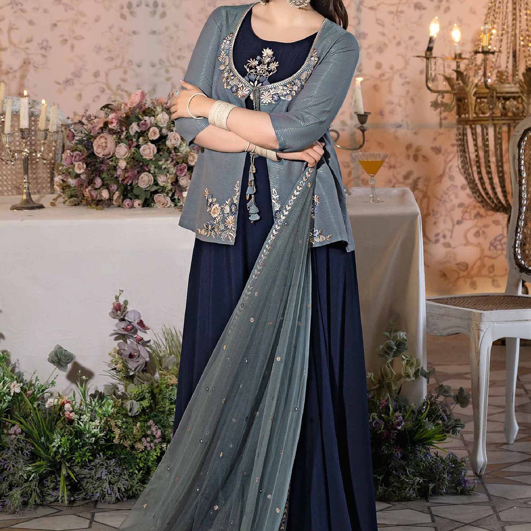 Nishat Linen | Luxury Collection 24 | KFE24-20 - Pakistani Clothes for women, in United Kingdom and United States