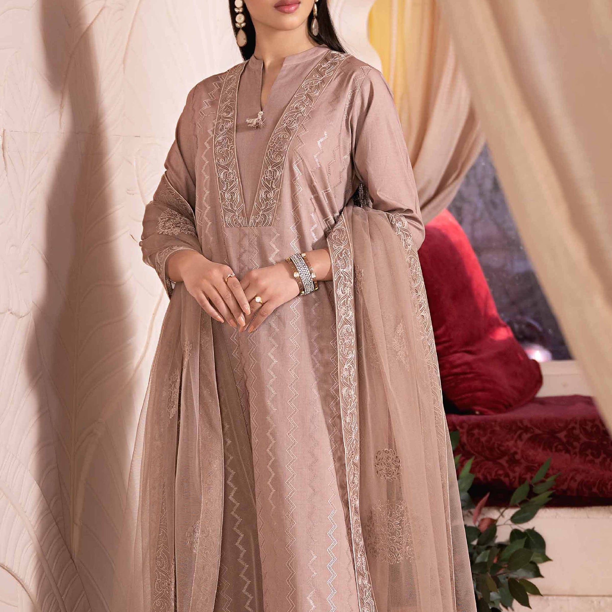 Nishat Linen | Luxury Collection 24 | KFE24-21 - Pakistani Clothes for women, in United Kingdom and United States