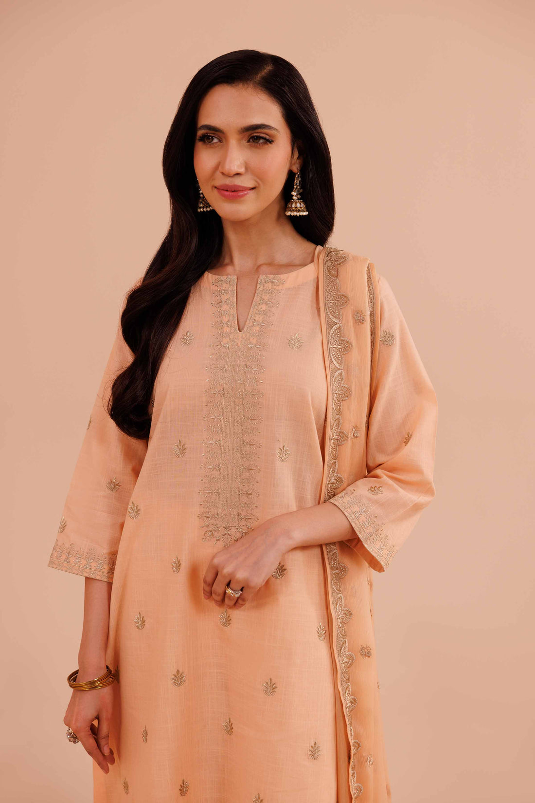 Nishat Linen | Luxury Collection 24 | KFE24-25 - Pakistani Clothes for women, in United Kingdom and United States