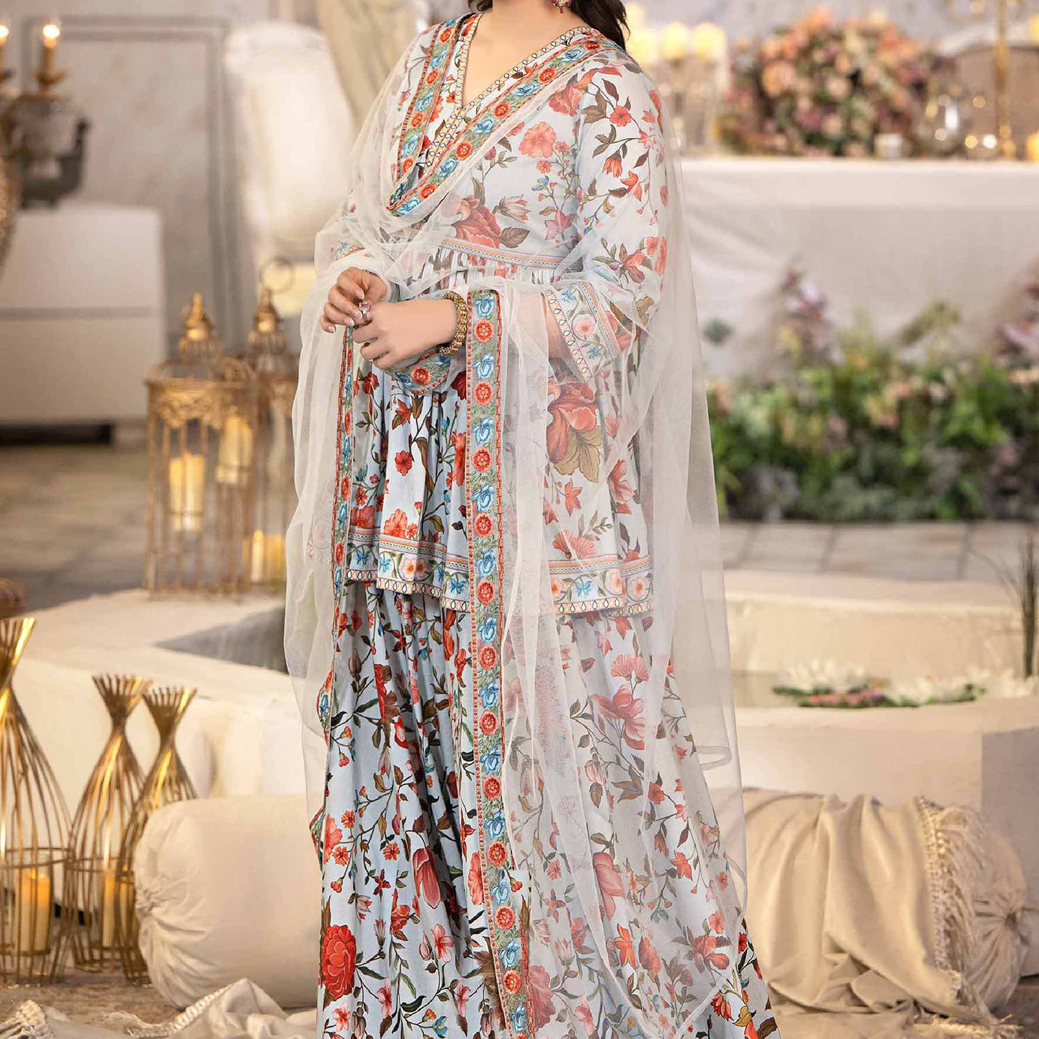 Nishat Linen | Luxury Collection 24 | KFE24-28 - Pakistani Clothes for women, in United Kingdom and United States