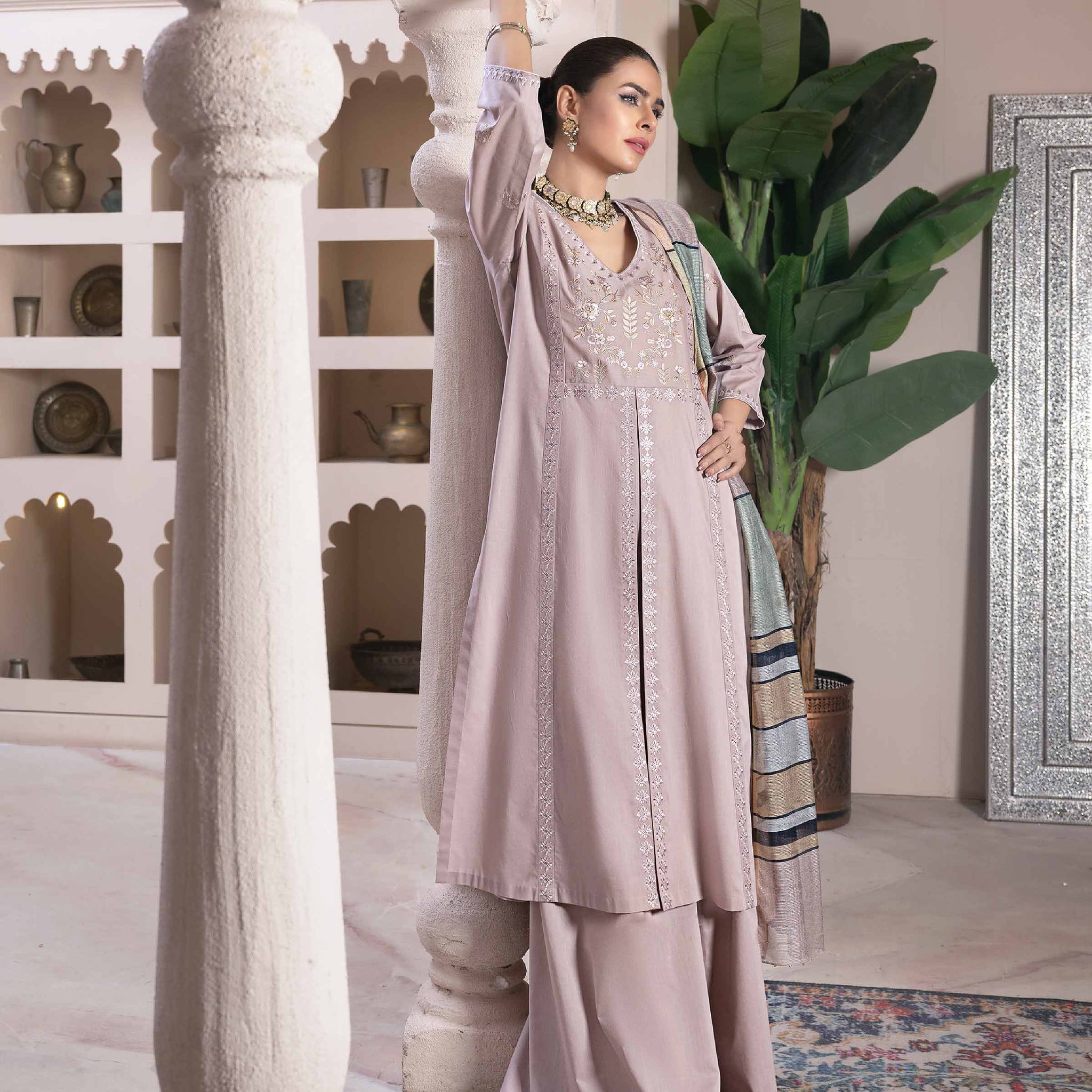 Nishat Linen | Luxury Collection 24 | KFE24-41 - Pakistani Clothes for women, in United Kingdom and United States