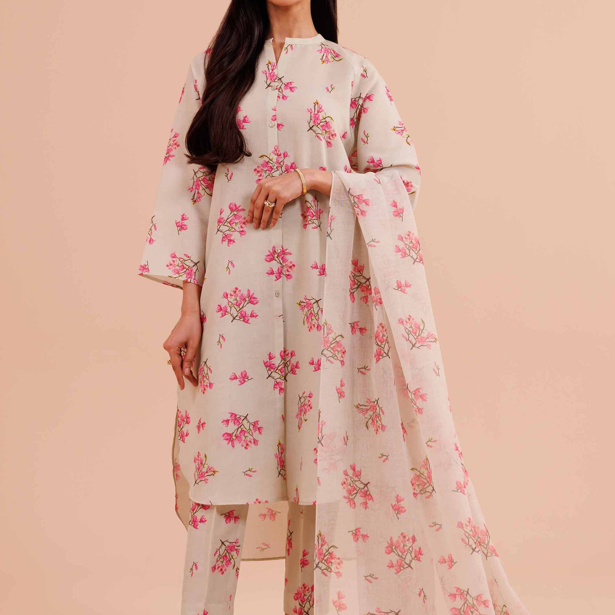 Nishat Linen | Luxury Collection 24 | KPE24-03 - Pakistani Clothes for women, in United Kingdom and United States