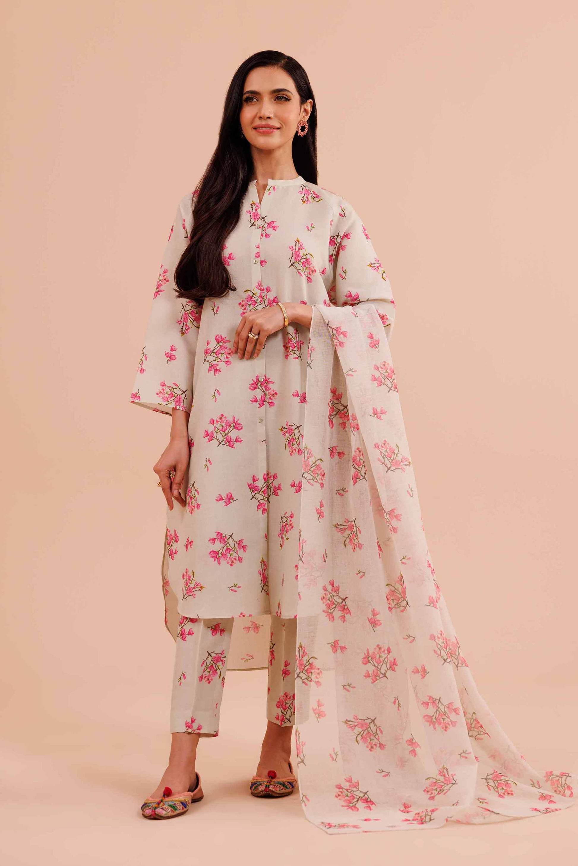 Nishat Linen | Luxury Collection 24 | KPE24-03 - Pakistani Clothes for women, in United Kingdom and United States