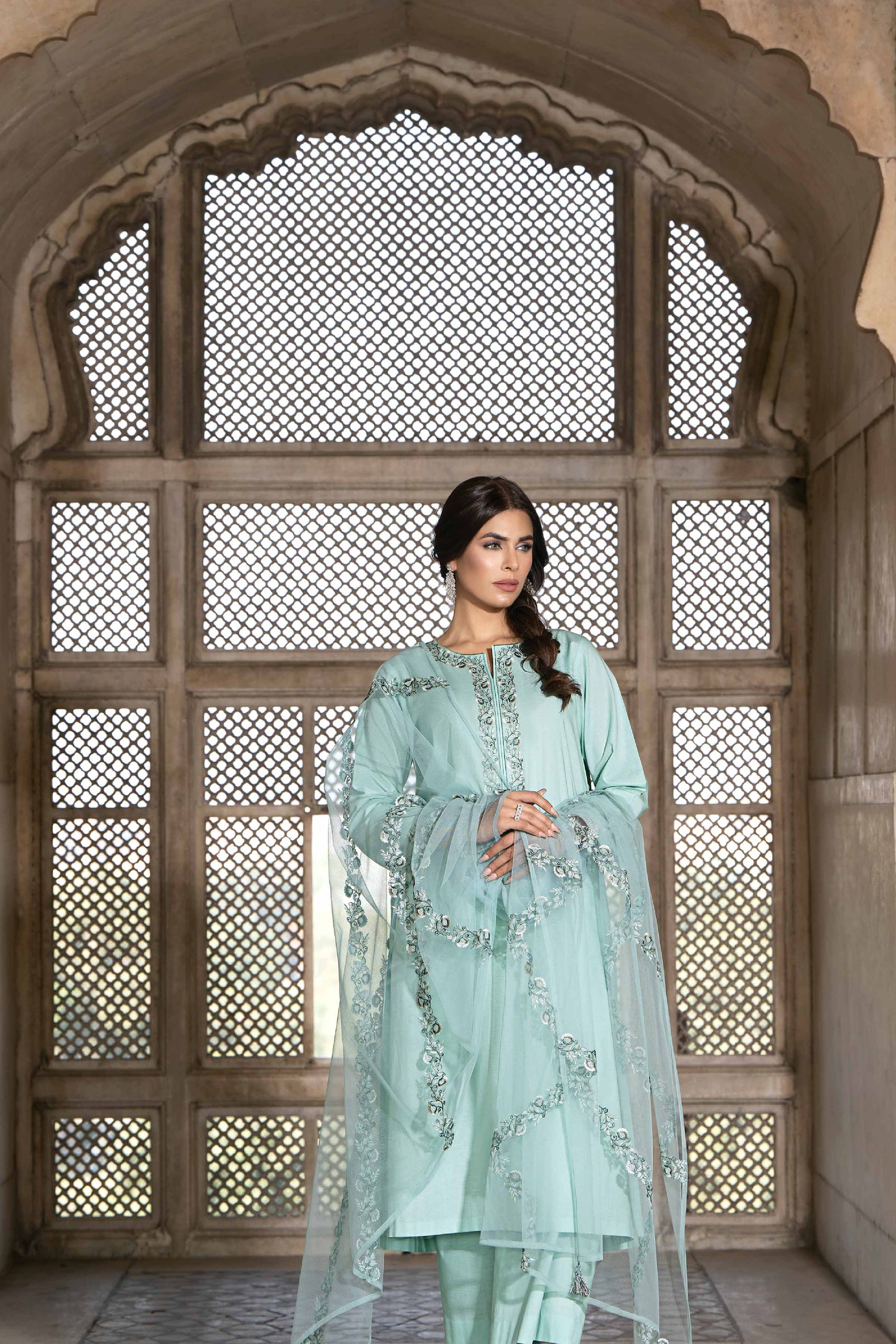 Nishat Linen | Luxury Collection 24 | KFS24-20 - Pakistani Clothes for women, in United Kingdom and United States