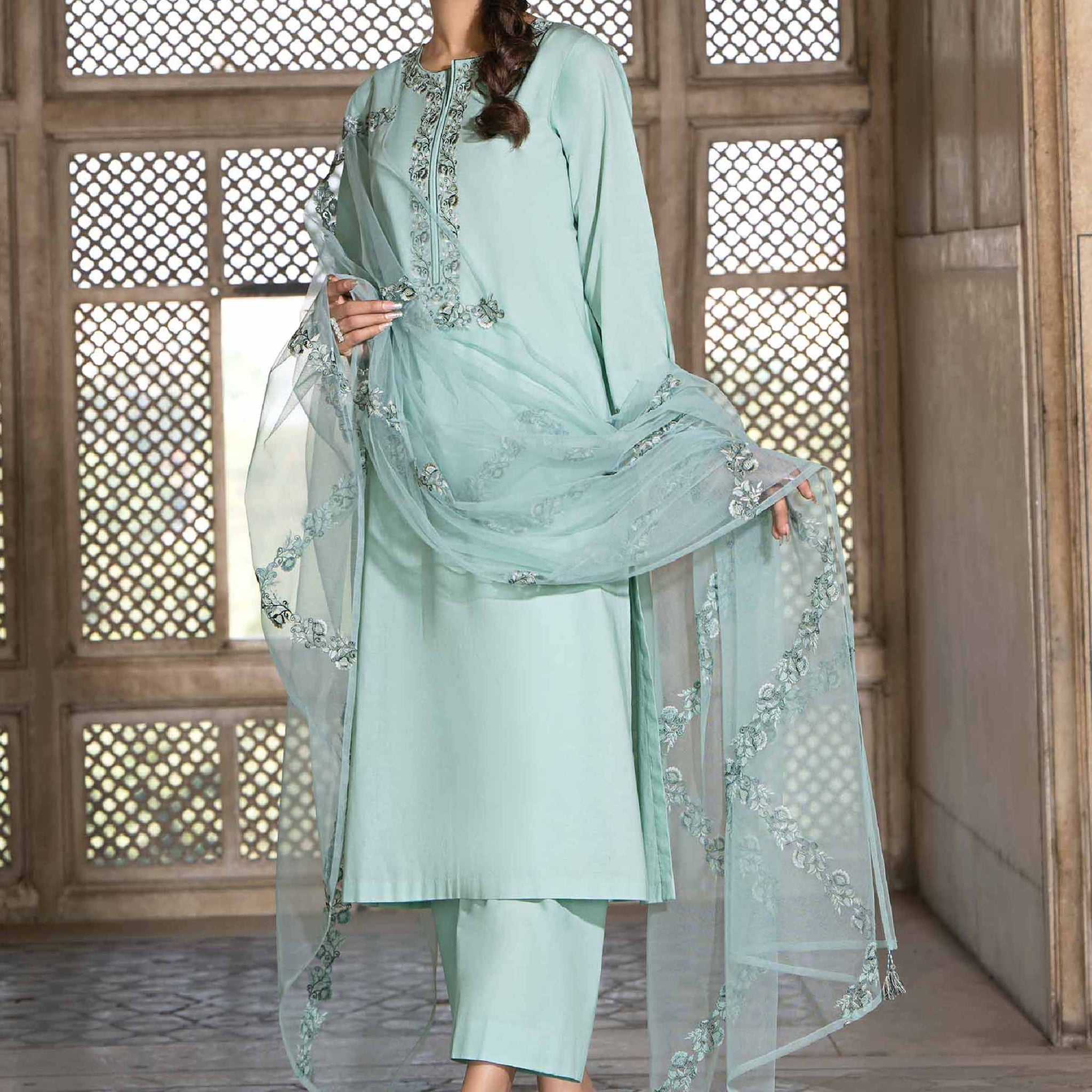 Nishat Linen | Luxury Collection 24 | KFS24-20 - Pakistani Clothes for women, in United Kingdom and United States