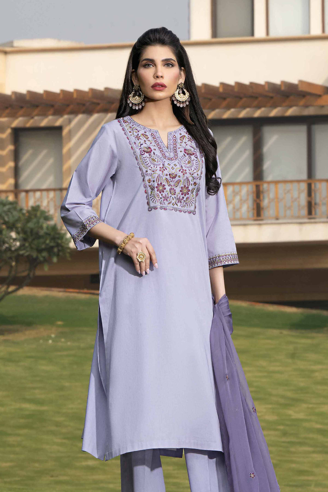 Nishat Linen | Luxury Collection 24 | KFS24-22 - Pakistani Clothes for women, in United Kingdom and United States