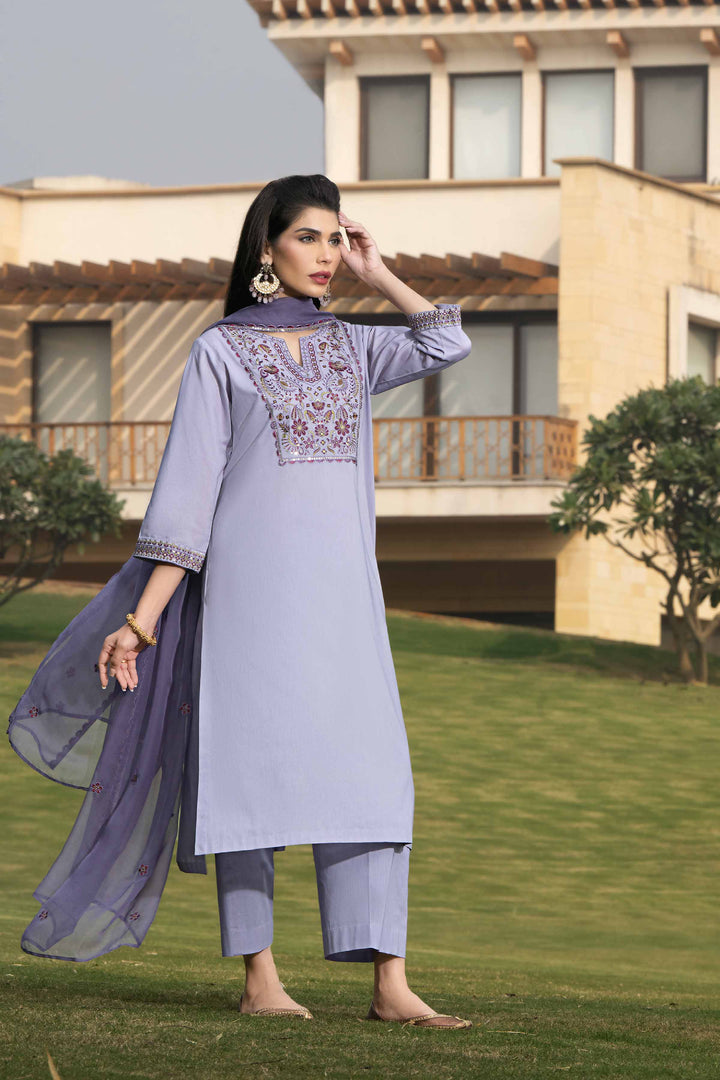 Nishat Linen | Luxury Collection 24 | KFS24-22 - Pakistani Clothes for women, in United Kingdom and United States