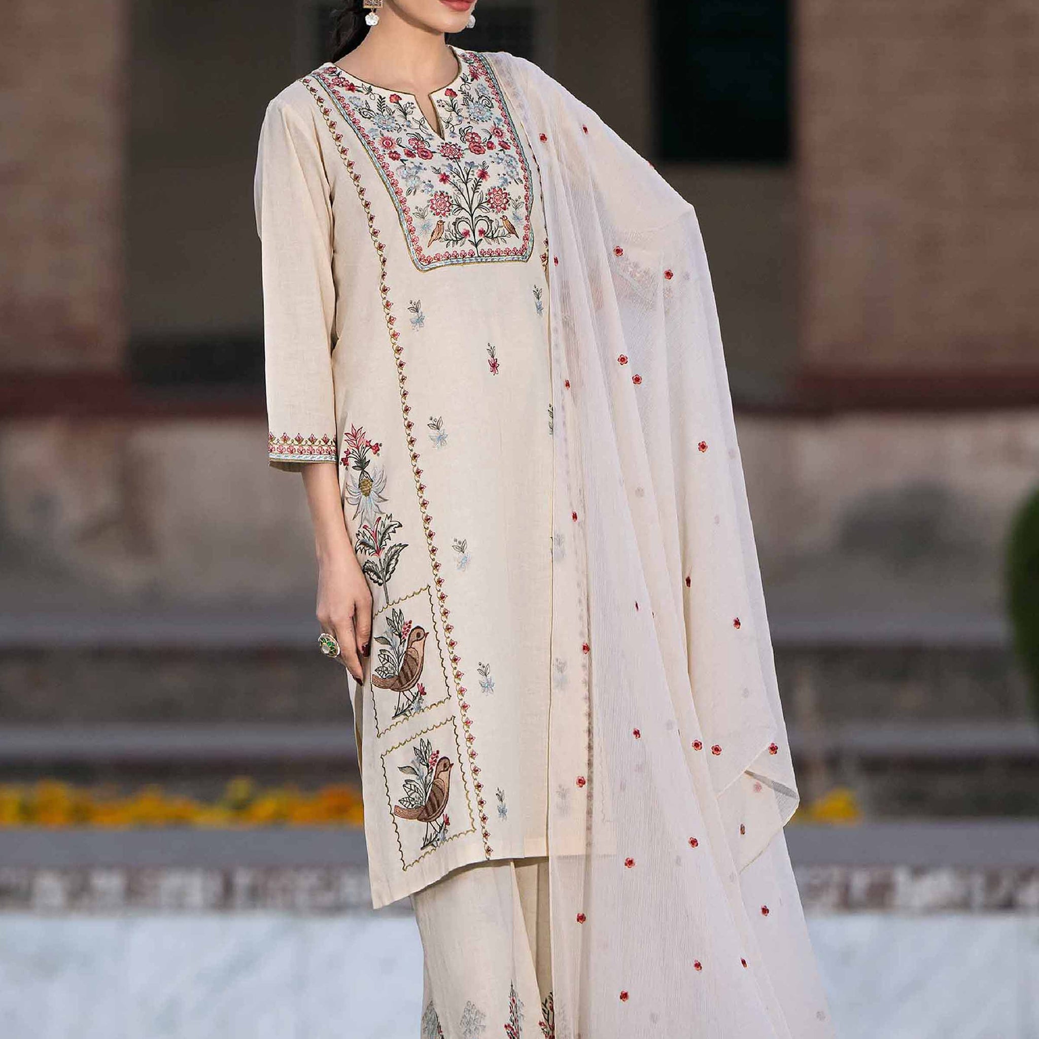 Nishat Linen | Luxury Collection 24 | KFS24-23 - Pakistani Clothes for women, in United Kingdom and United States