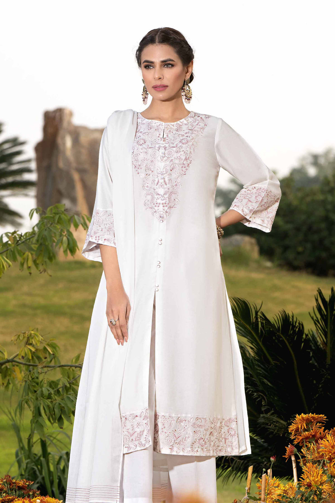 Nishat Linen | Luxury Collection 24 | KFS24-25 - Pakistani Clothes for women, in United Kingdom and United States