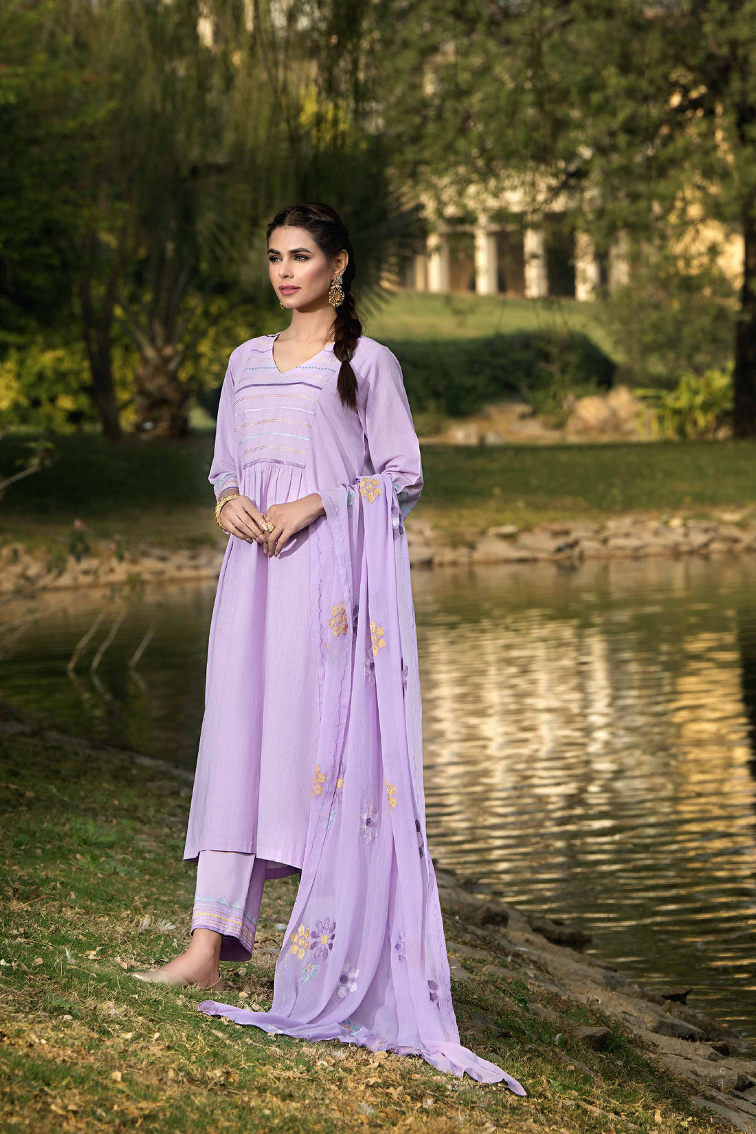 Nishat Linen | Luxury Collection 24 | KFS24-31 - Pakistani Clothes for women, in United Kingdom and United States