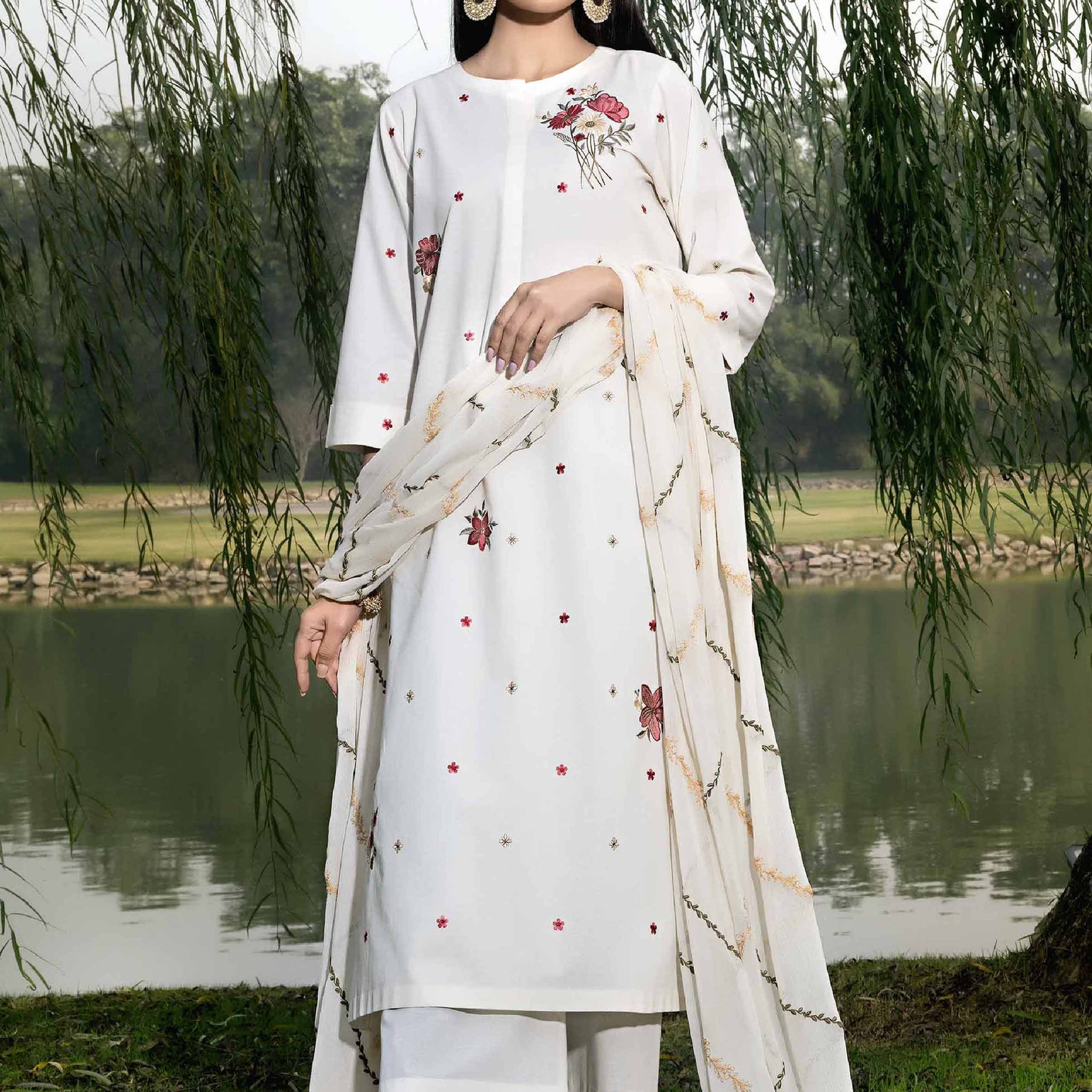 Nishat Linen | Luxury Collection 24 | KFS24-33 - Pakistani Clothes for women, in United Kingdom and United States