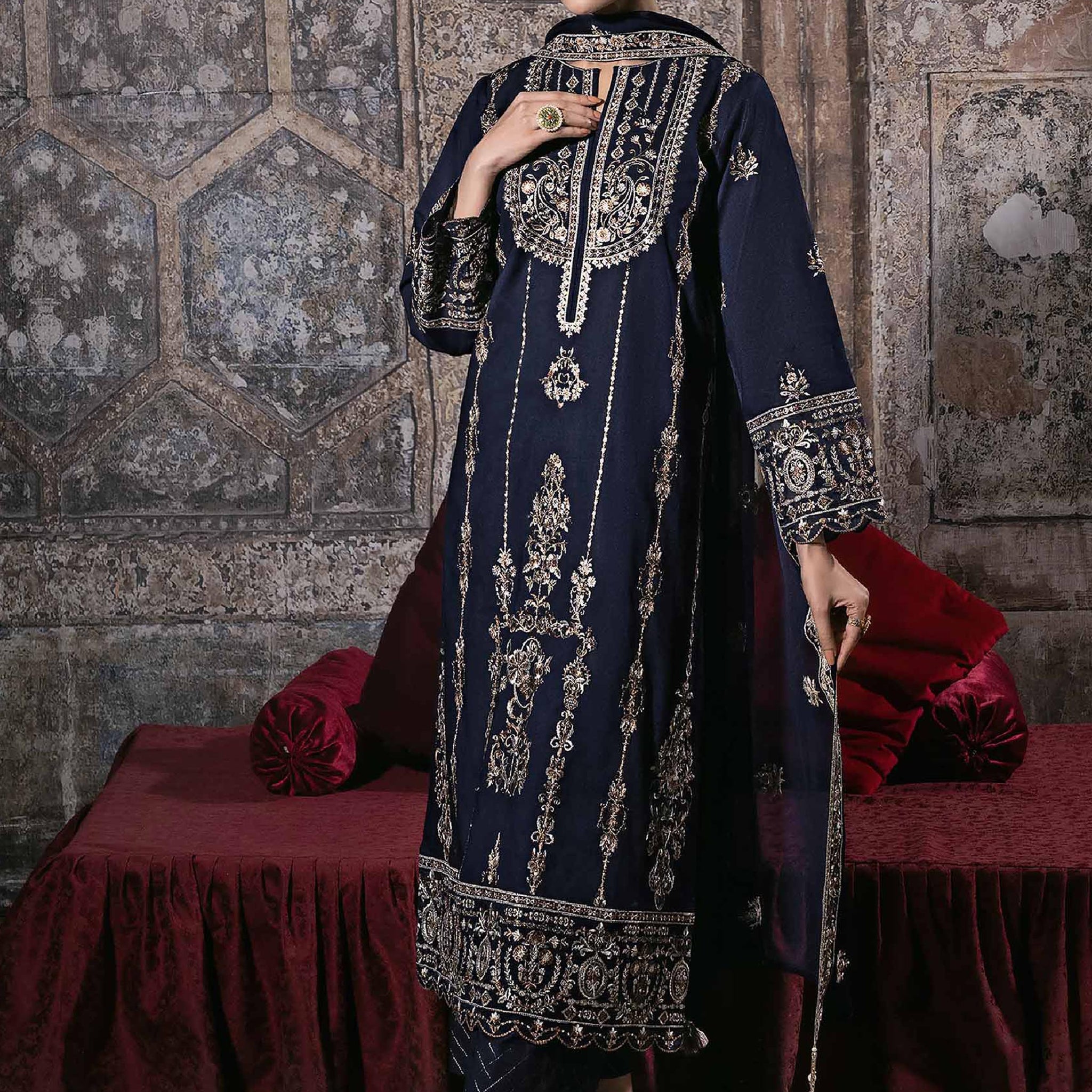 Nishat Linen | Luxury Collection 24 | 42318503 - Pakistani Clothes for women, in United Kingdom and United States