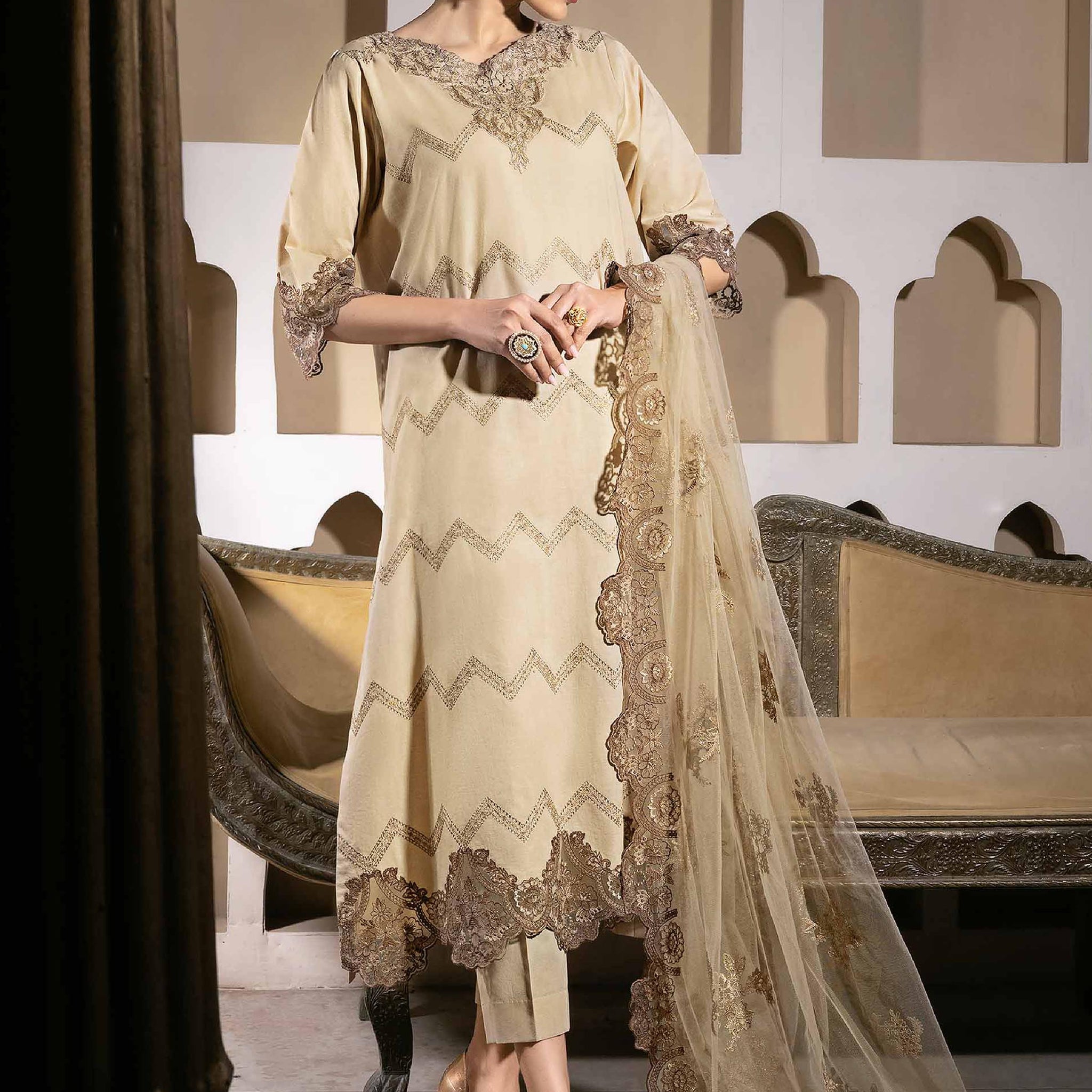 Nishat Linen | Luxury Collection 24 | 42418021 - Pakistani Clothes for women, in United Kingdom and United States