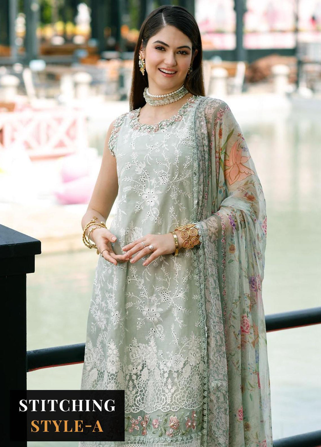 Noor By Saadia Asad | Luxury Lawn| D5 Sabeena