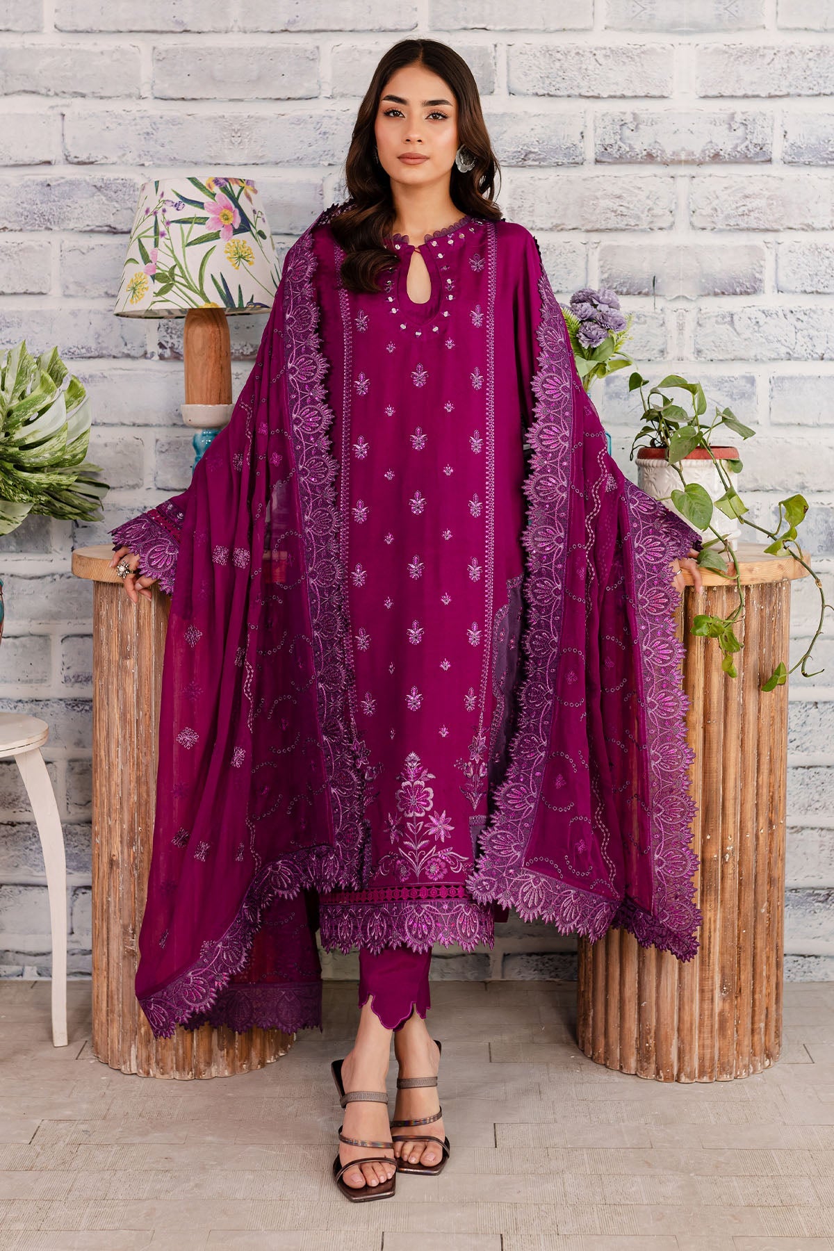 Nureh | Shades Of Summer | NP-494 - Pakistani Clothes for women, in United Kingdom and United States