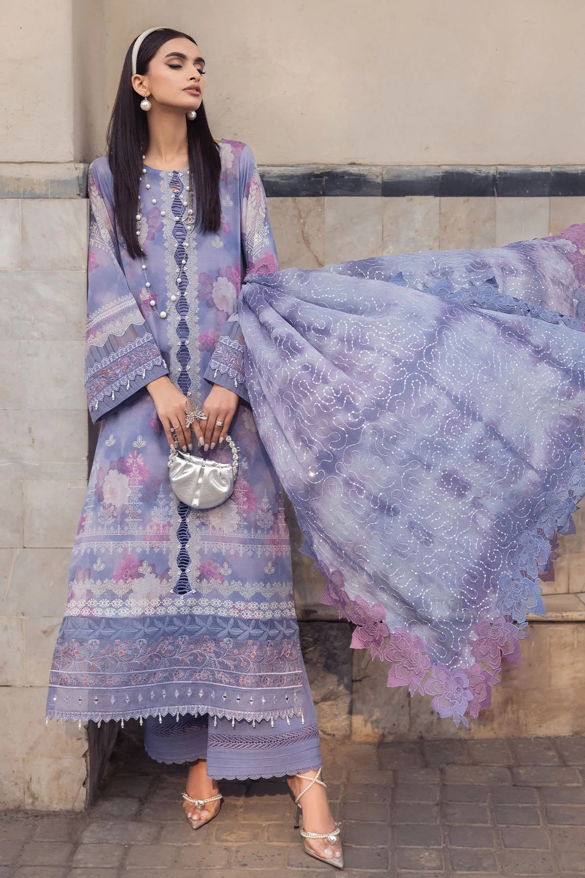 Nureh | Swiss Prints | NS-119 - Pakistani Clothes for women, in United Kingdom and United States