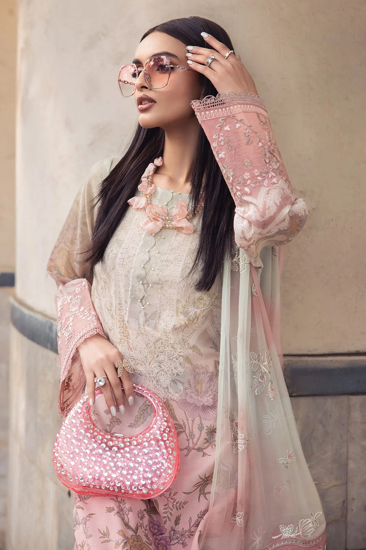 Nureh | Swiss Prints | NS-117 - Hoorain Designer Wear - Pakistani Ladies Branded Stitched Clothes in United Kingdom, United states, CA and Australia