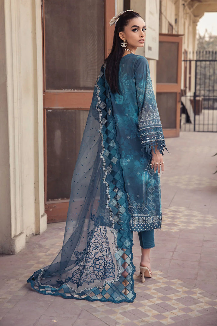 Nureh | Swiss Prints | NS-120 - Hoorain Designer Wear - Pakistani Designer Clothes for women, in United Kingdom, United states, CA and Australia