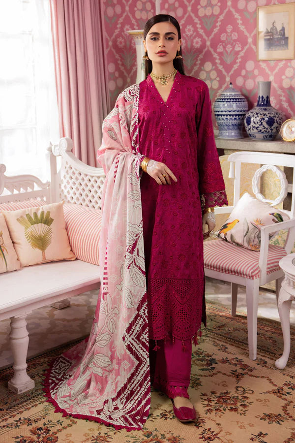 Nureh | Maya Lawn 24 | NS-109 - Hoorain Designer Wear - Pakistani Ladies Branded Stitched Clothes in United Kingdom, United states, CA and Australia