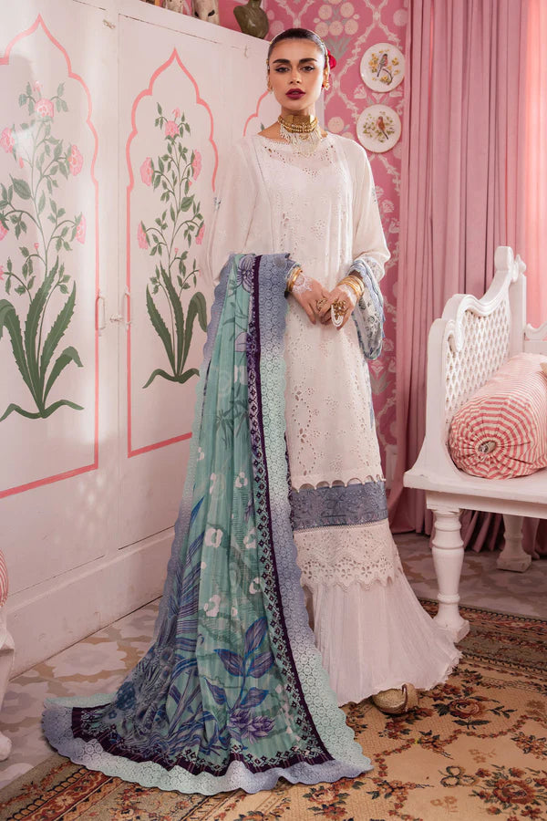 Nureh | Maya Lawn 24 | NS-112 - Hoorain Designer Wear - Pakistani Ladies Branded Stitched Clothes in United Kingdom, United states, CA and Australia