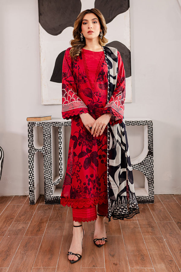 Nureh | Printed Lawn | SP-100 - Pakistani Clothes for women, in United Kingdom and United States