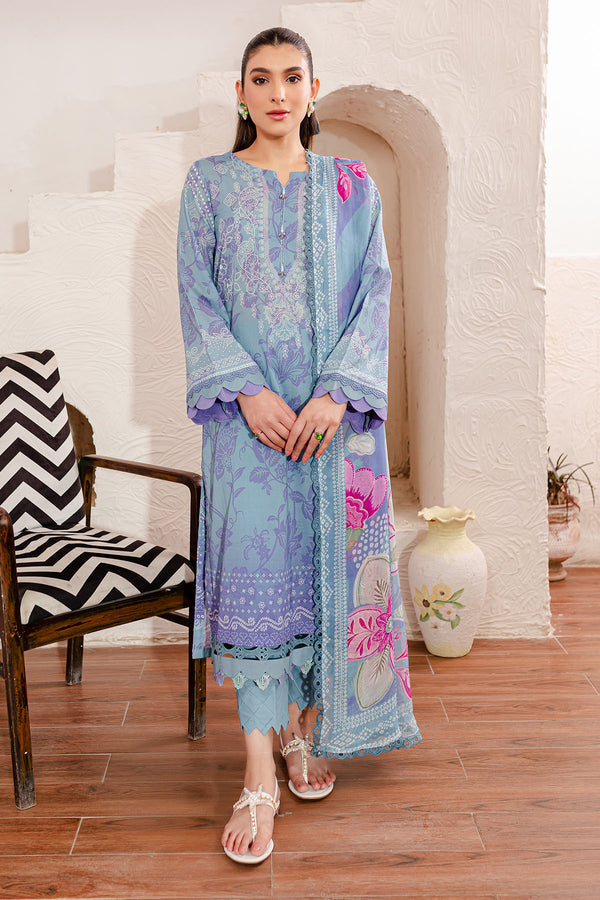 Nureh | Printed Lawn | SP-102 - Pakistani Clothes for women, in United Kingdom and United States