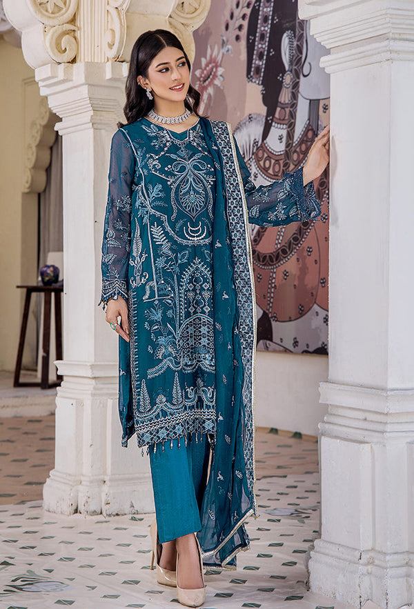 Humdum | Pareesha Embroidered Collection | PS-08