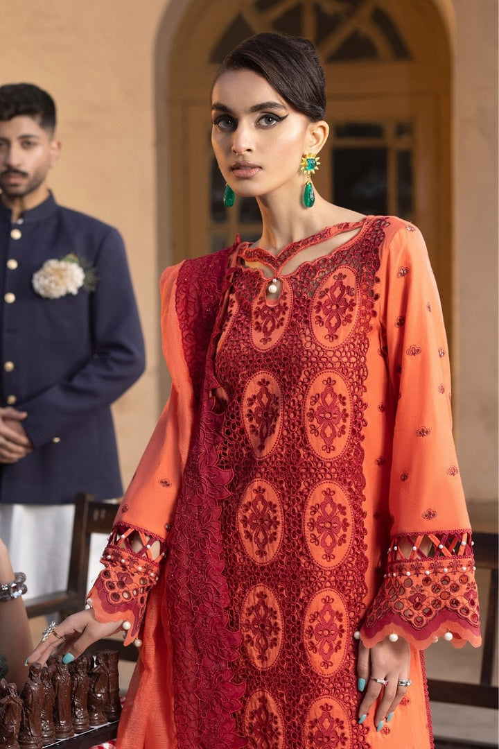 Ittehad | Embroidered Lawn | I-18 - Hoorain Designer Wear - Pakistani Ladies Branded Stitched Clothes in United Kingdom, United states, CA and Australia