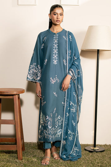 Cross Stitch | Mahiri Lawn 25 | TEAL SERENITY