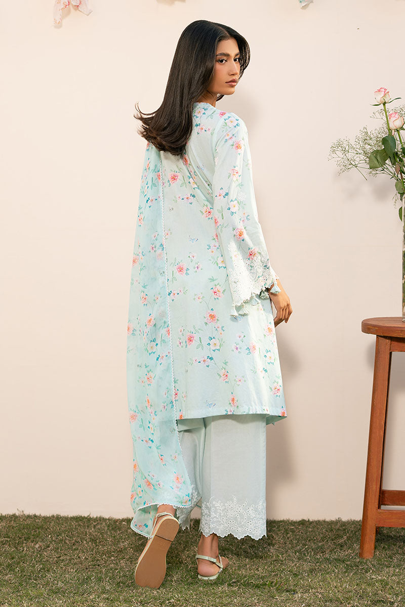 Cross Stitch | Mahiri Lawn 25 | AQUA DEW