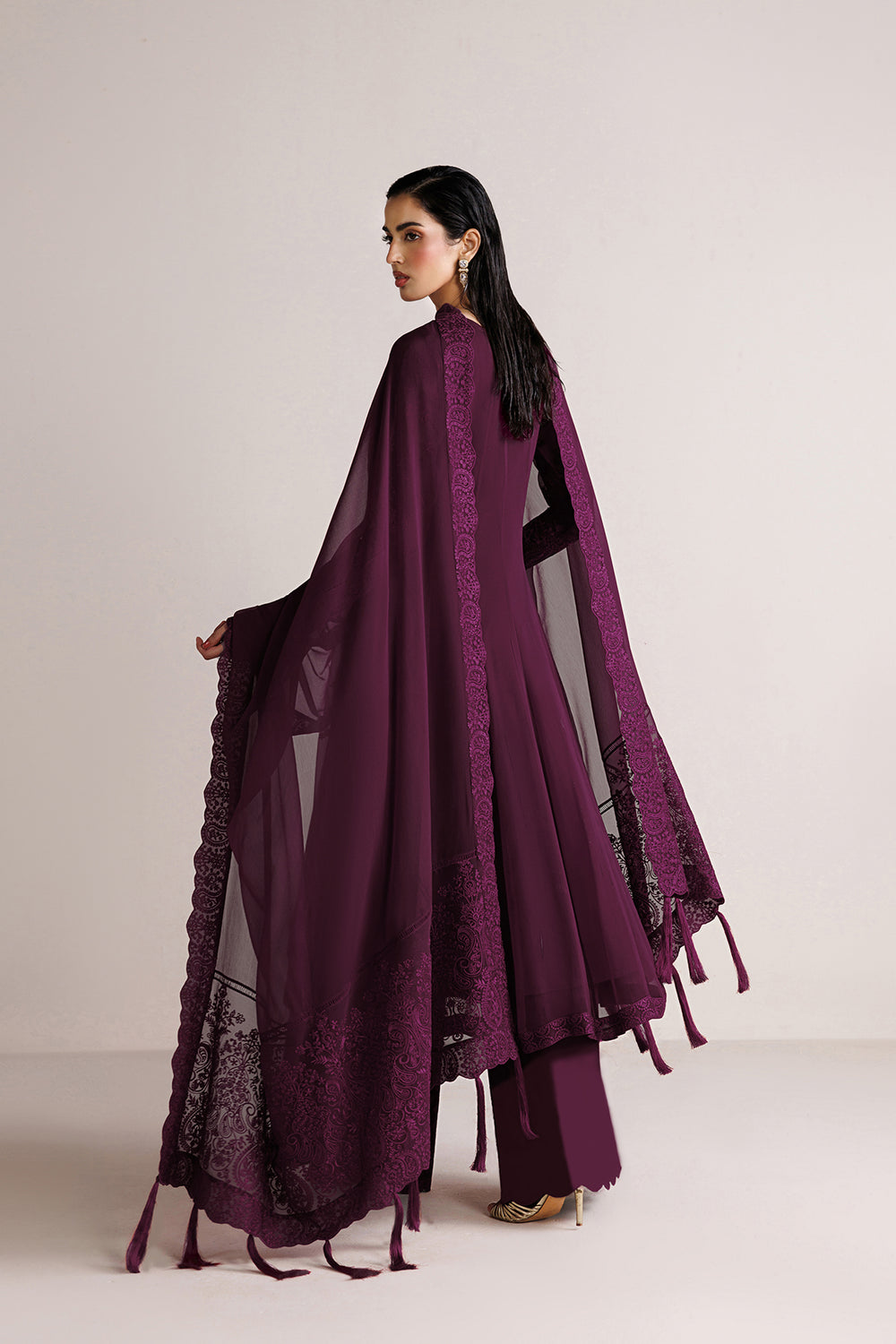 Farasha | Chiffon Essentials 26 | Violet Grace