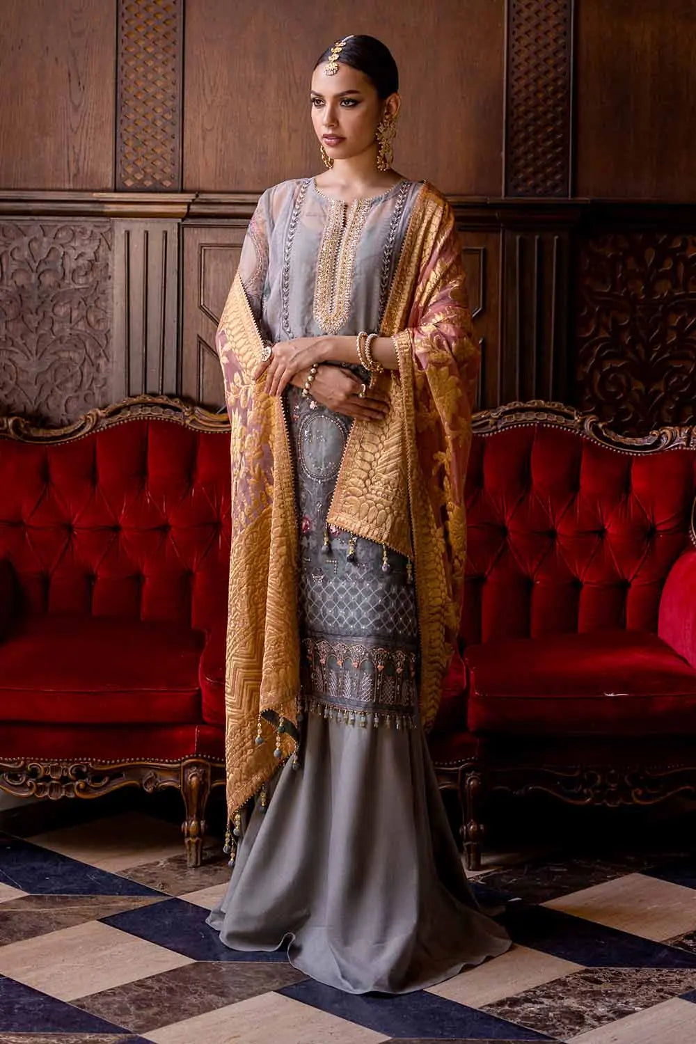 Gul Ahmed | Wedding Collection 24 | PRW-32071 - Pakistani Clothes for women, in United Kingdom and United States