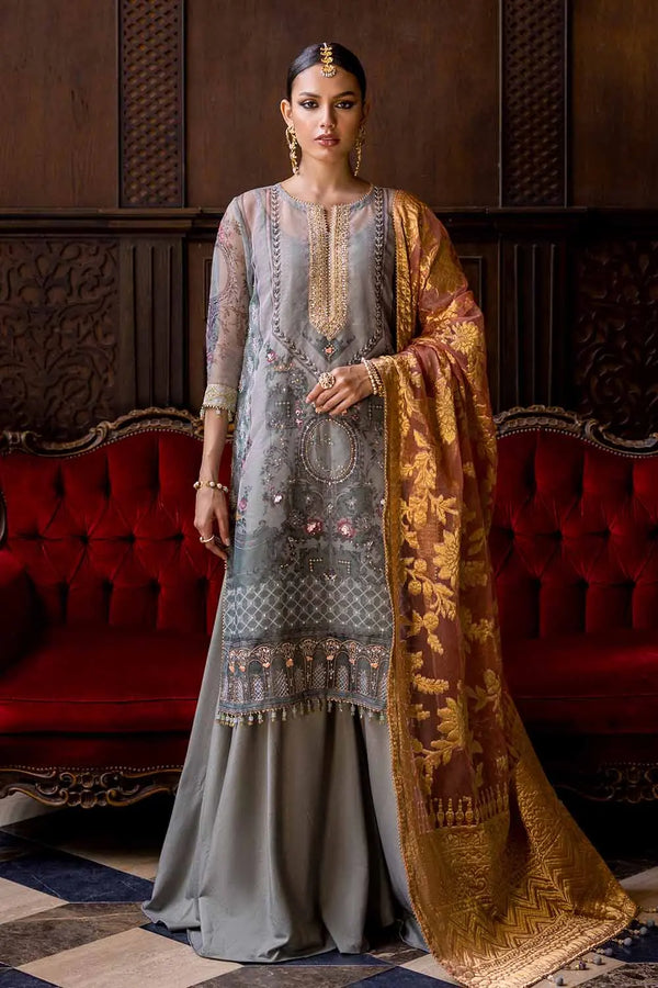 Gul Ahmed | Wedding Collection 24 | PRW-32071 - Hoorain Designer Wear - Pakistani Ladies Branded Stitched Clothes in United Kingdom, United states, CA and Australia