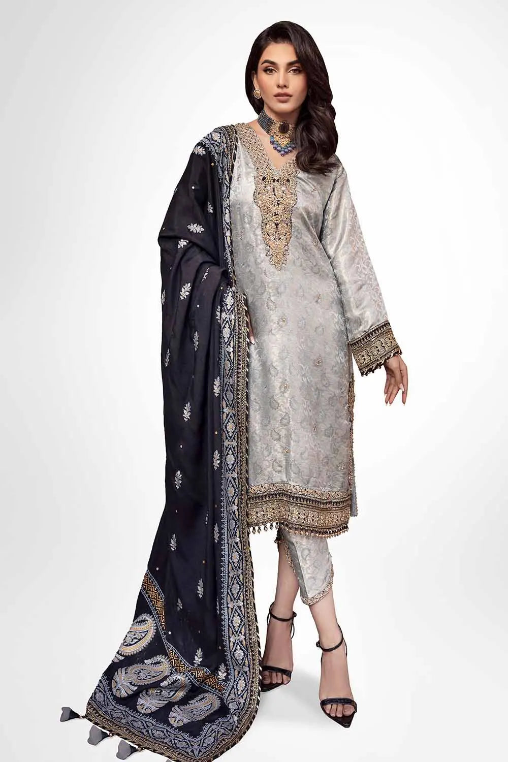 Gul Ahmed | Wedding Collection 24 | PRW-32073 - Pakistani Clothes for women, in United Kingdom and United States