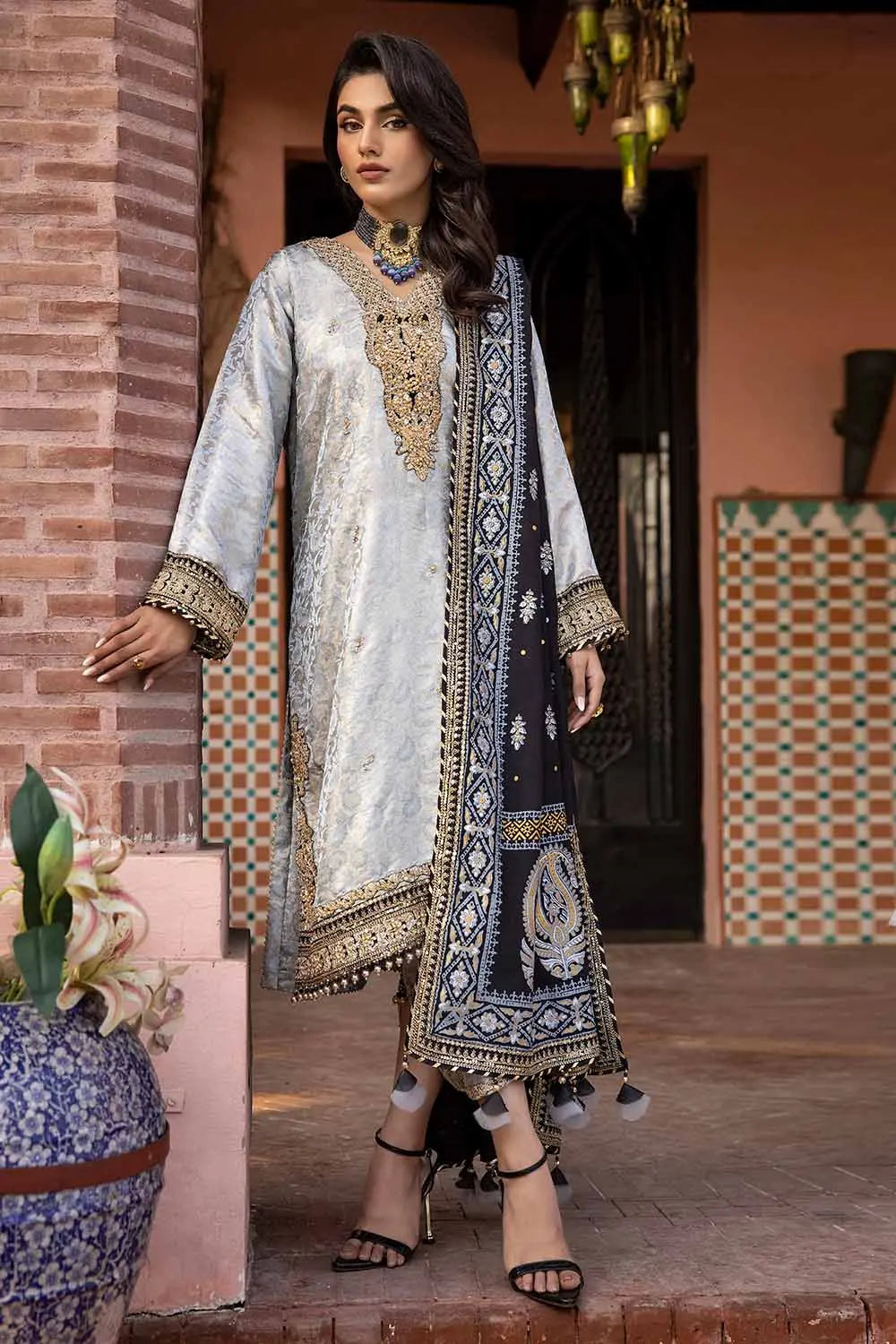 Gul Ahmed | Wedding Collection 24 | PRW-32073 - Pakistani Clothes for women, in United Kingdom and United States