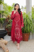 Qalamkar | Q Line Lawn Collection | JK-14 MANON - Pakistani Clothes for women, in United Kingdom and United States