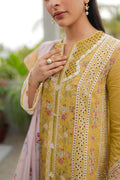 Qalamkar | Q Line Lawn Collection | JK-15 MIEL - Pakistani Clothes for women, in United Kingdom and United States