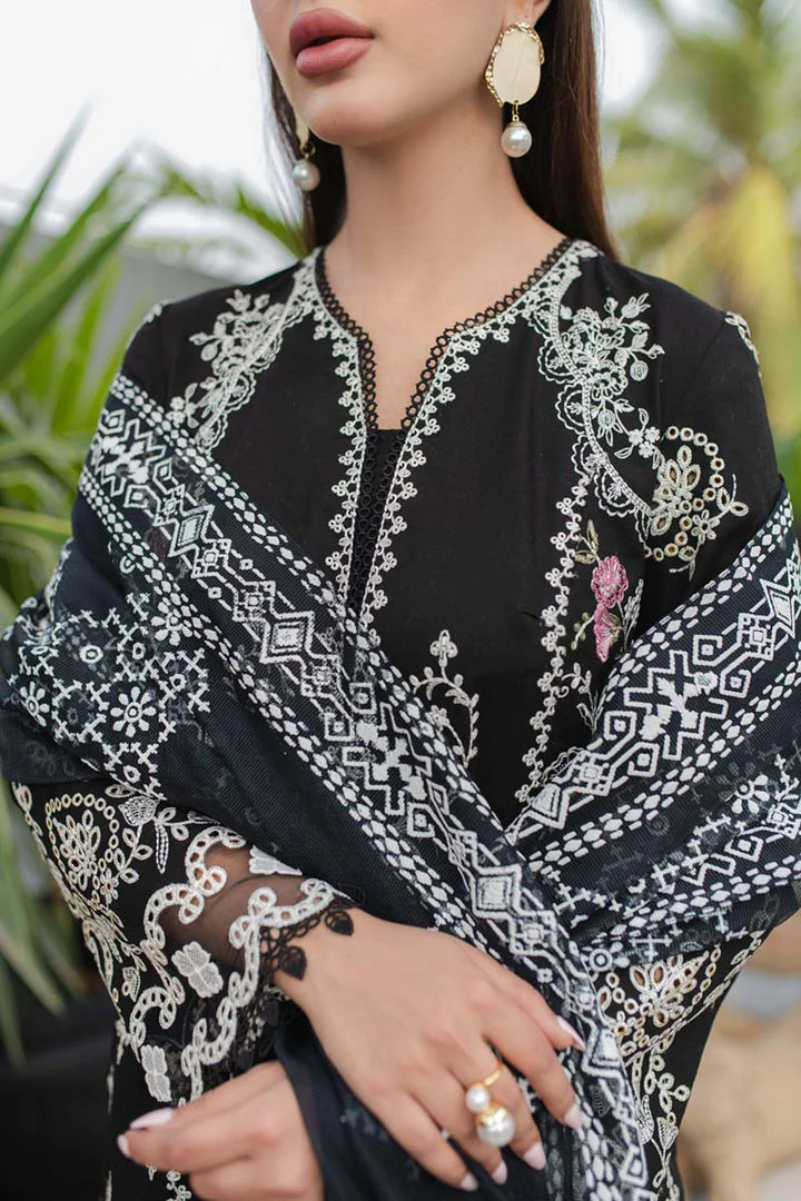 Qalamkar | Q Line Lawn Collection | JK-09 EVADNE - Hoorain Designer Wear - Pakistani Ladies Branded Stitched Clothes in United Kingdom, United states, CA and Australia