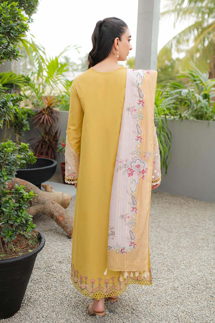 Qalamkar | Q Line Lawn Collection | JK-15 MIEL - Pakistani Clothes for women, in United Kingdom and United States