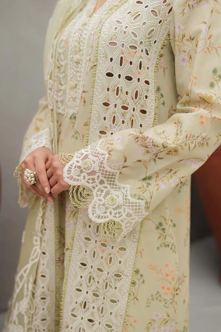 Qalamkar | Q Line Lawn Collection | JK-01 EULALIA - Hoorain Designer Wear - Pakistani Ladies Branded Stitched Clothes in United Kingdom, United states, CA and Australia