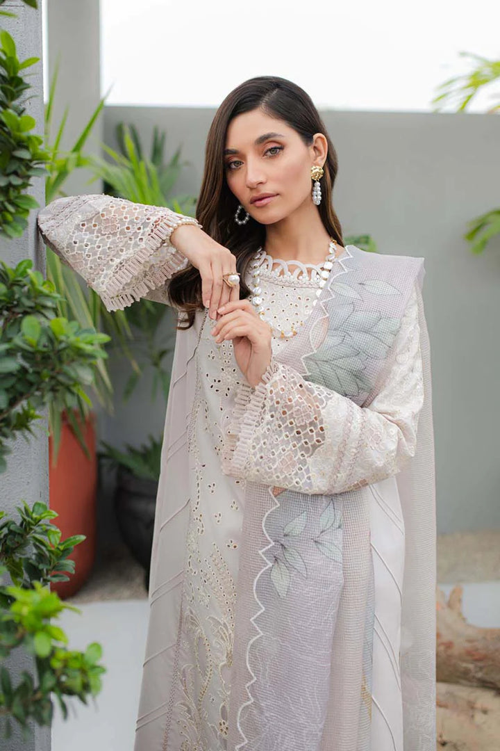 Qalamkar | Q Line Lawn Collection | JK-08 AURELIA - Pakistani Clothes for women, in United Kingdom and United States