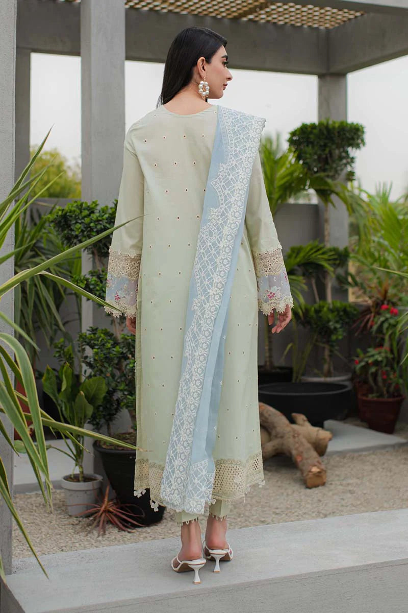 Qalamkar | Q Line Lawn Collection | JK-04 ASTER - Pakistani Clothes for women, in United Kingdom and United States