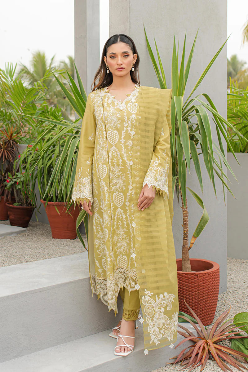 Qalamkar | Q Line Lawn Collection | JK-02 MELIS - Pakistani Clothes for women, in United Kingdom and United States