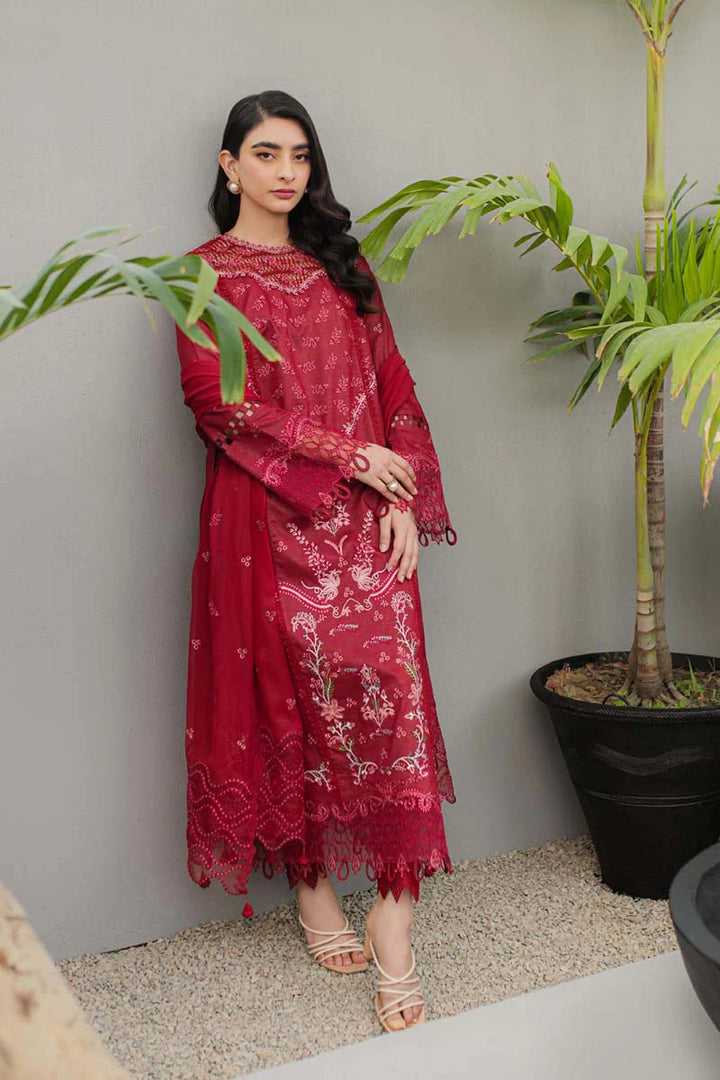 Qalamkar | Q Line Lawn Collection | JK-14 MANON - Hoorain Designer Wear - Pakistani Ladies Branded Stitched Clothes in United Kingdom, United states, CA and Australia
